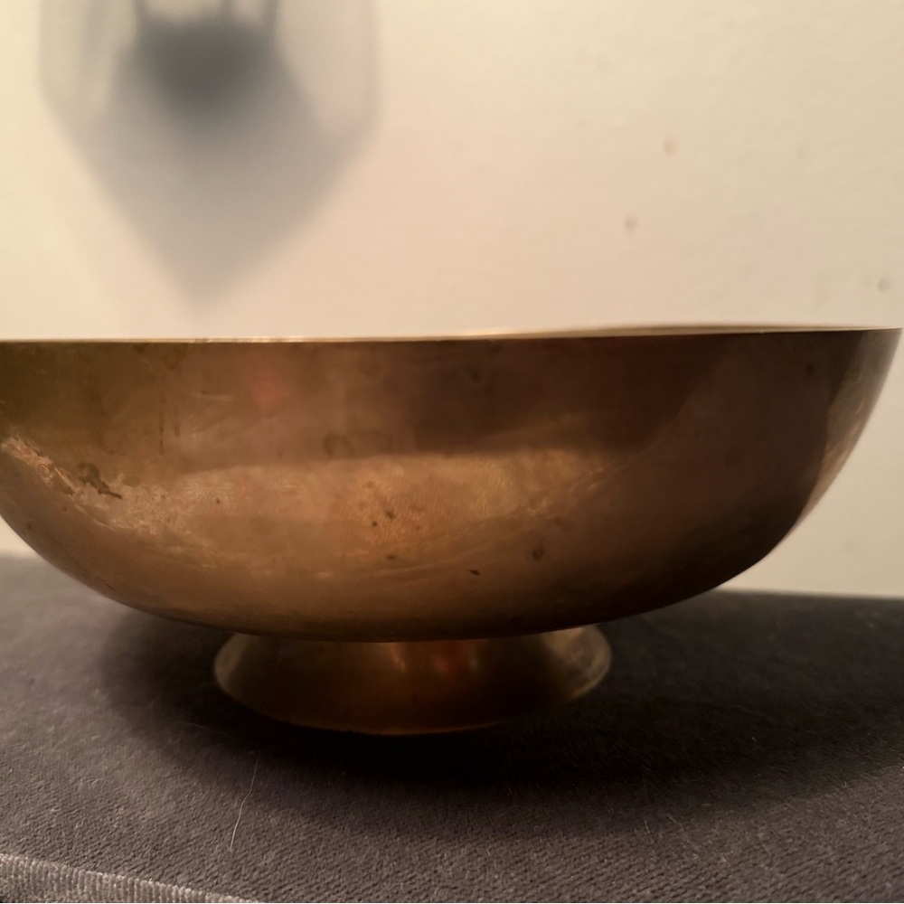 Vintage Brass Bowl - Picture 1 of 4